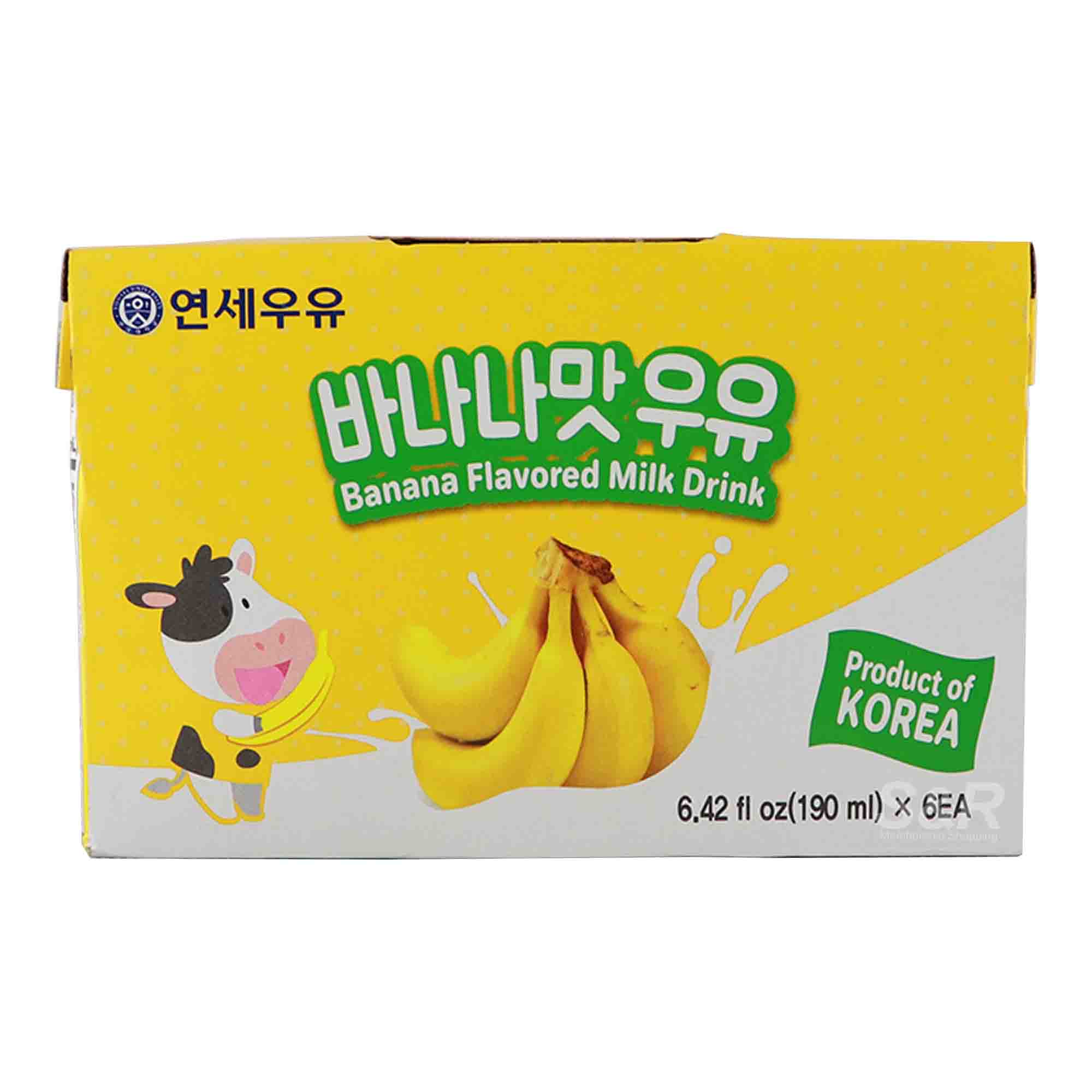 Yonsei Banana Milk 6pcs